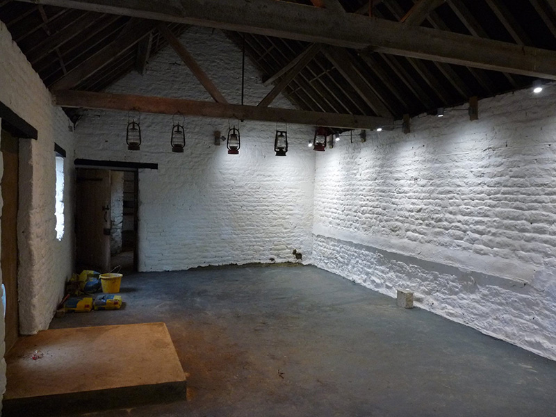 Farm Barn Interior Painting