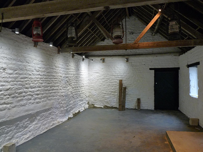 Farm Barn Interior Painting